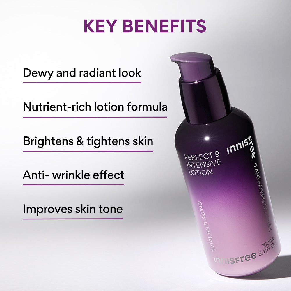 Innisfree Perfect 9 Intensive Lotion 160ML